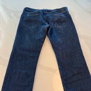 Men's Mavi Myles Straight Leg Dark Blue Jeans